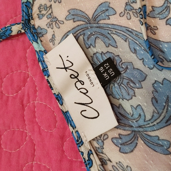 Gorgeous Closet London Tiered Summer Midi Dress 12US - Picture 8 of 11